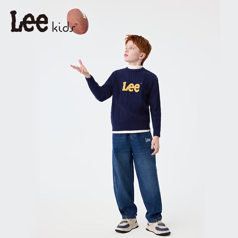 LeeKids Kids' Retro Jacquard Logo Sweater