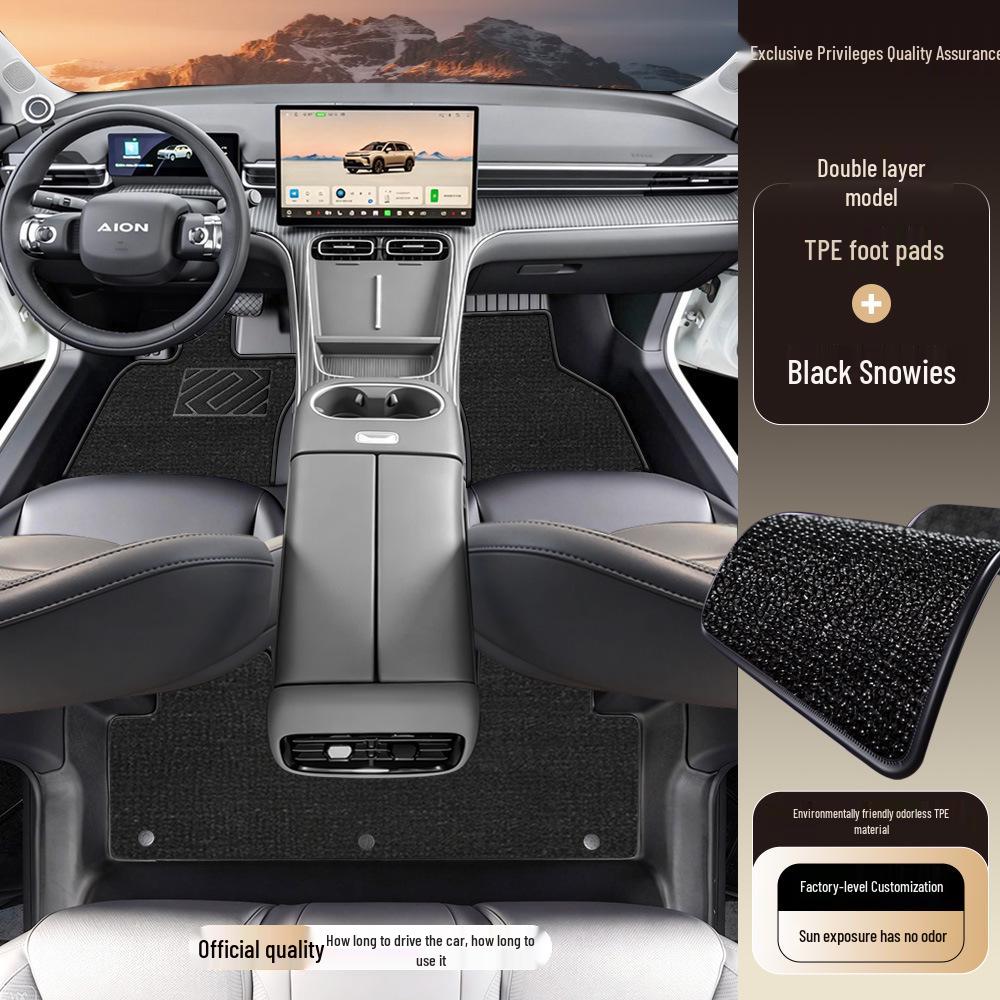 GAC AION i60 TPE Floor Mats: Essential Decorative Accessory for 25 Models