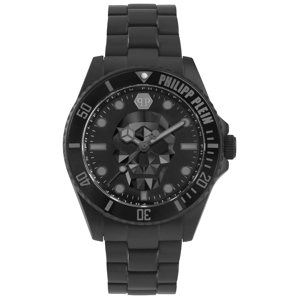 Philipp Plein PWOAA0922 The $kull Diver Herreur