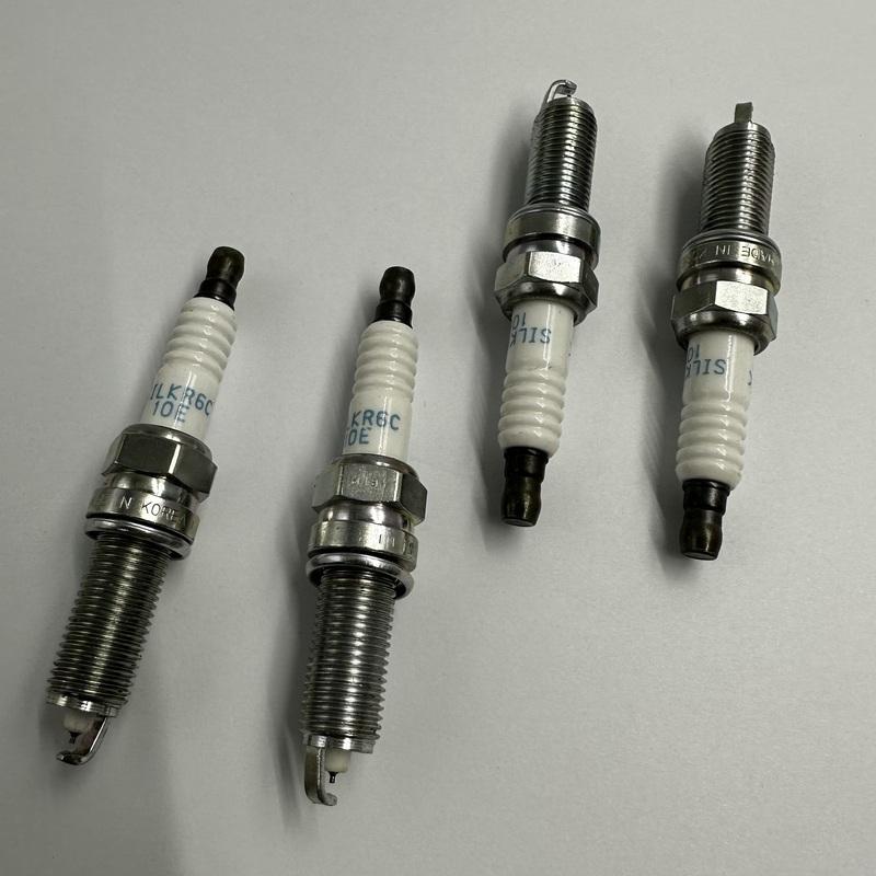 4 Stück 18844-10060 SILKR6C10E Iridium-Zündkerze für Hyundai Kia Morning Picanto Stonic 2017~ 1884410060 Zündkerzen