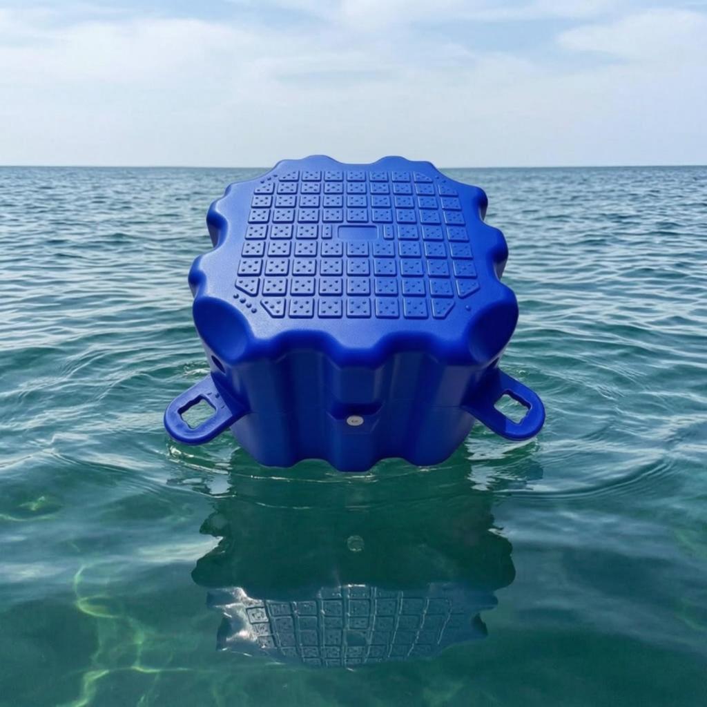 Heavy-Duty Modular Floating Dock Buoy Long-Lasting with Connection