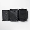 MUJI Notebook cover with removable pencil case, black, for B6 size NDD93A1S