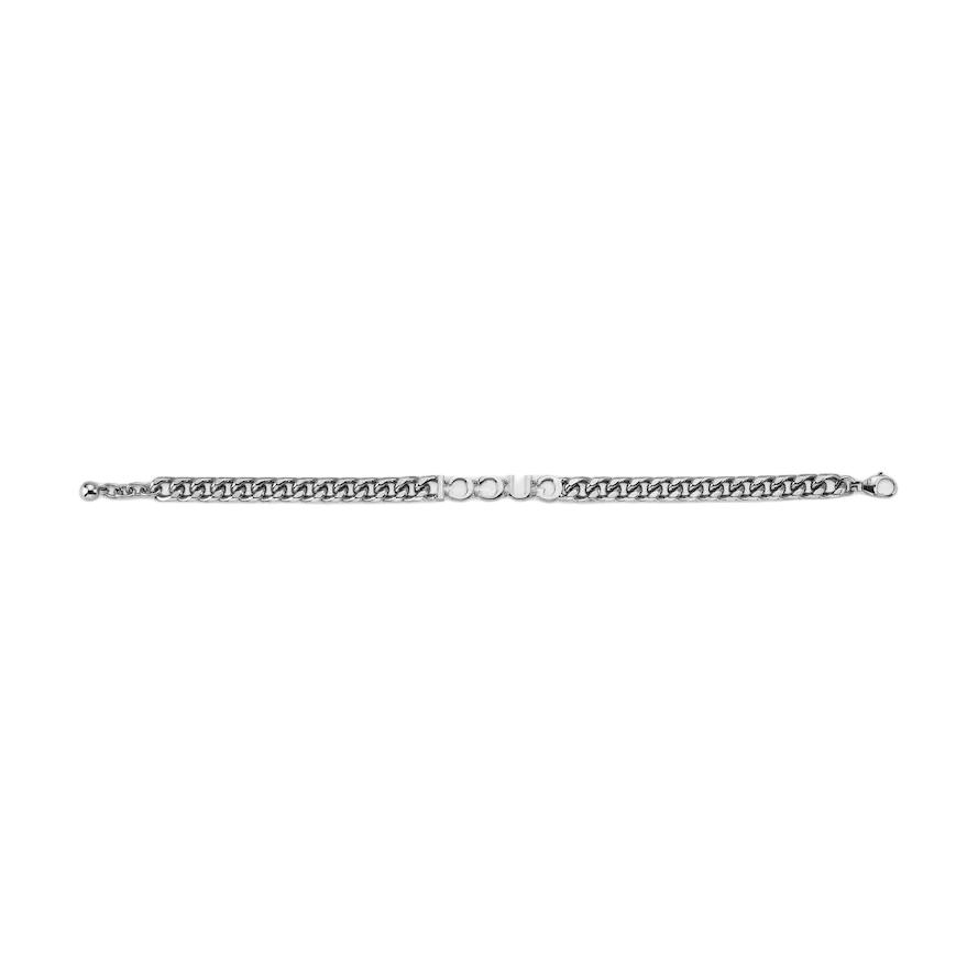 Gucci Letter Logo Shiny Bracelet Unisex bracelet Silver 796655I46010926
