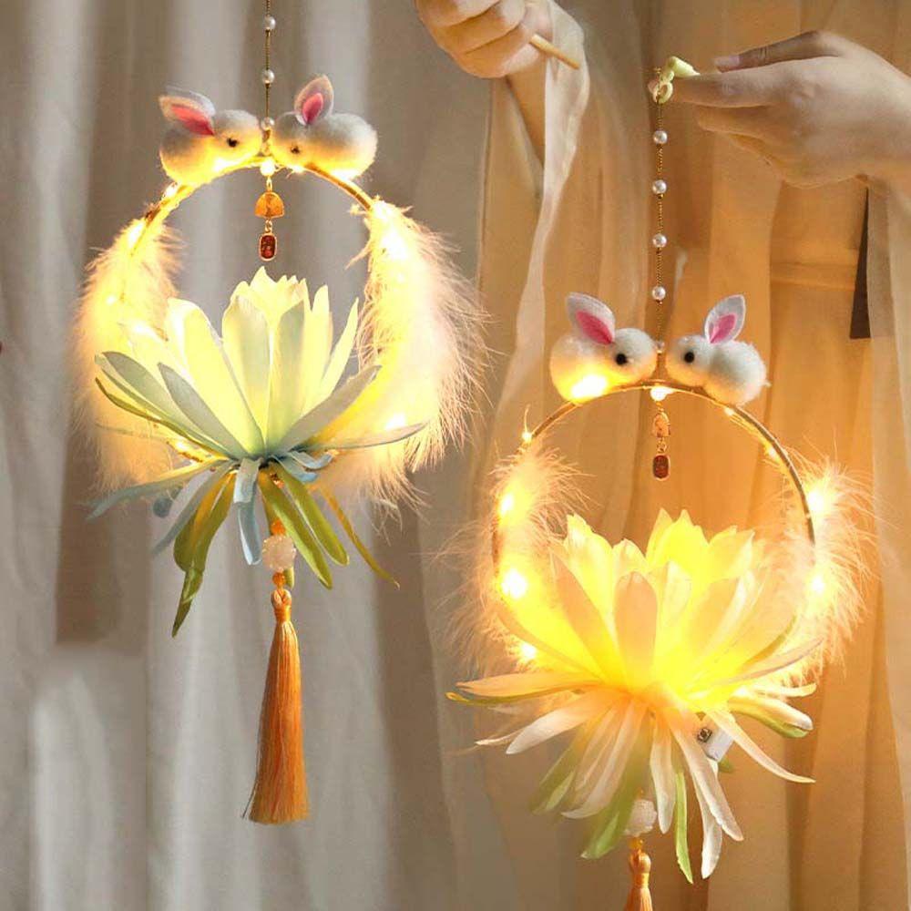 

Форма кролика, украшение дома, подвесной светильник с кроликом, середина осени, фестиваль фонарей, лампа середины осени