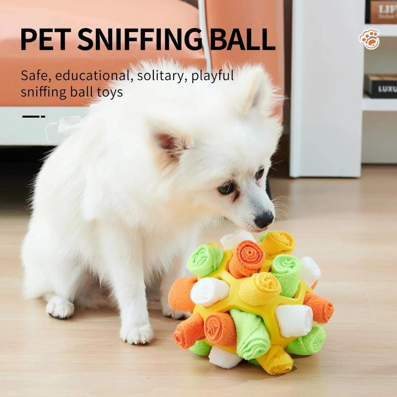 Upgrade Unfilled Pet Dog Sniffing Ball Hidden Food Pad Puzzle Resistant Bite Resistant Explosive Ball Rubber Ball