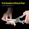 Chicken Bone Scissors Professional Upgraded Poultry Shears Cutter Stainless Steel Turkey Meat Fish Vegetables Kitchen Scissors
