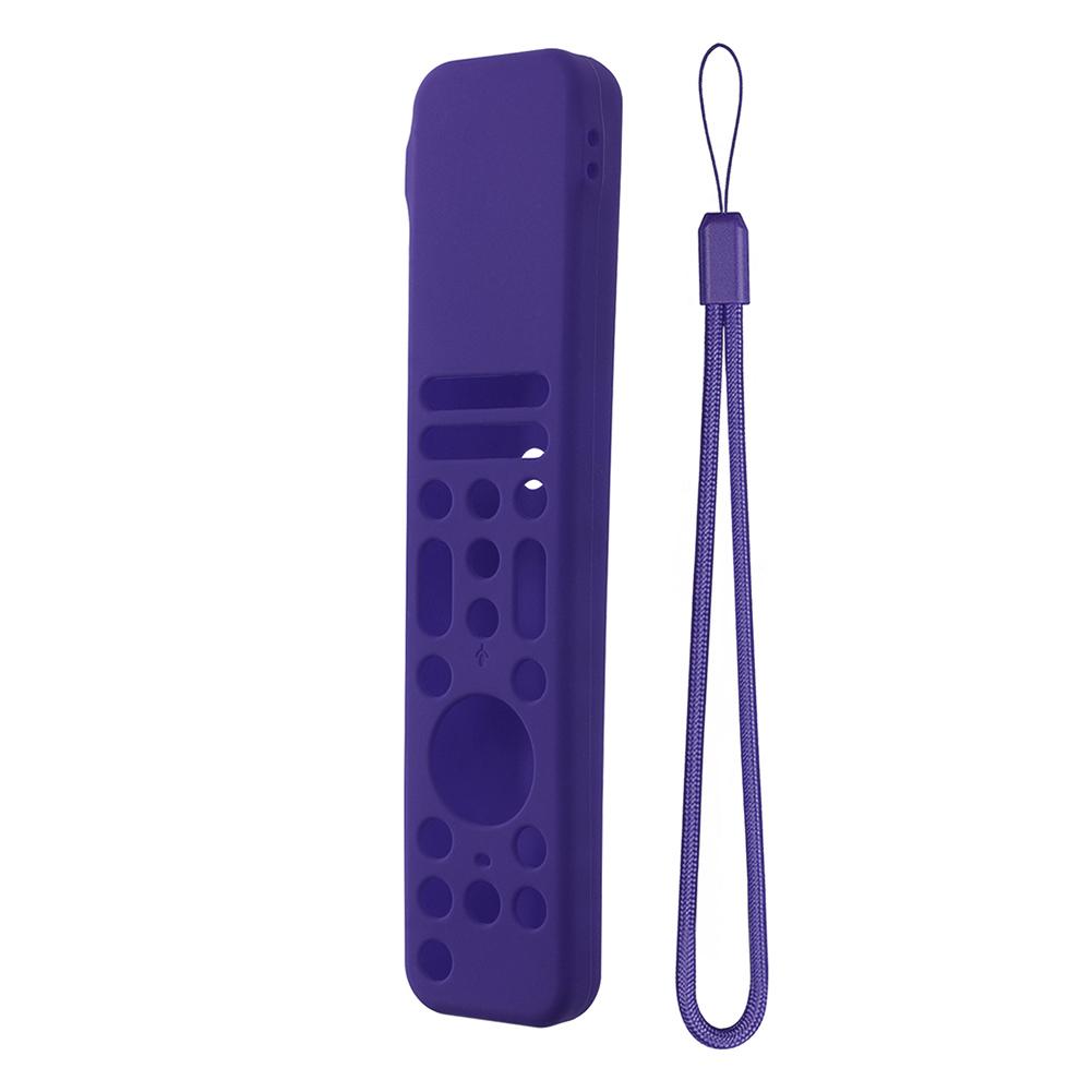 Anti-fall Remote Control Cover with Lanyard Silicone Dustproof Shell Waterproof Replacement Accessories for SONY RMF-TX800 TX900