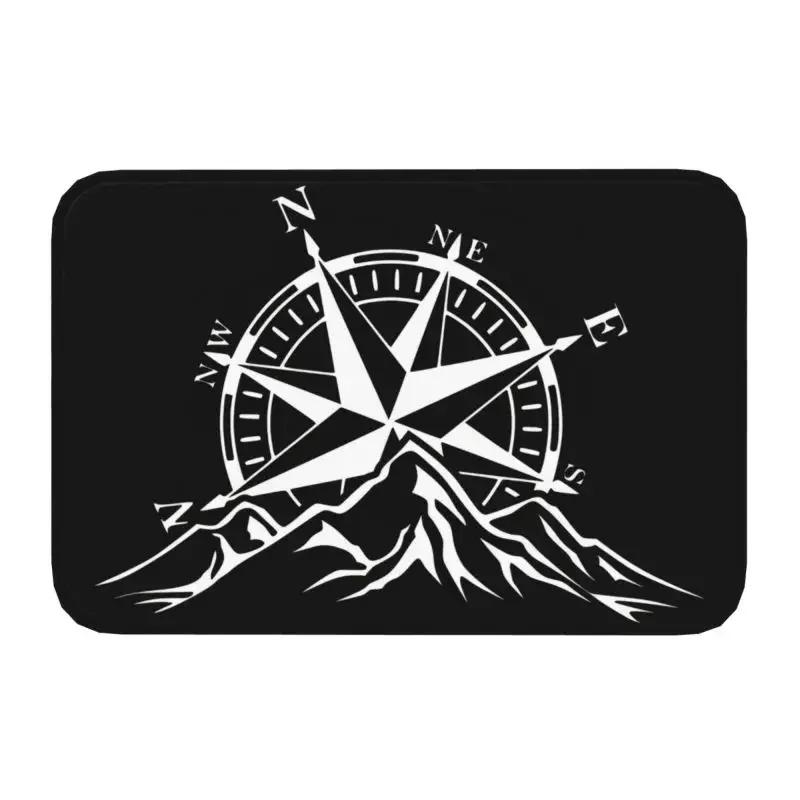 Welcome Aboard Nautical Boat Front Door Mat Anti-Slip Outdoor Absorbent Doormat Living Room Entrance Rug Carpet