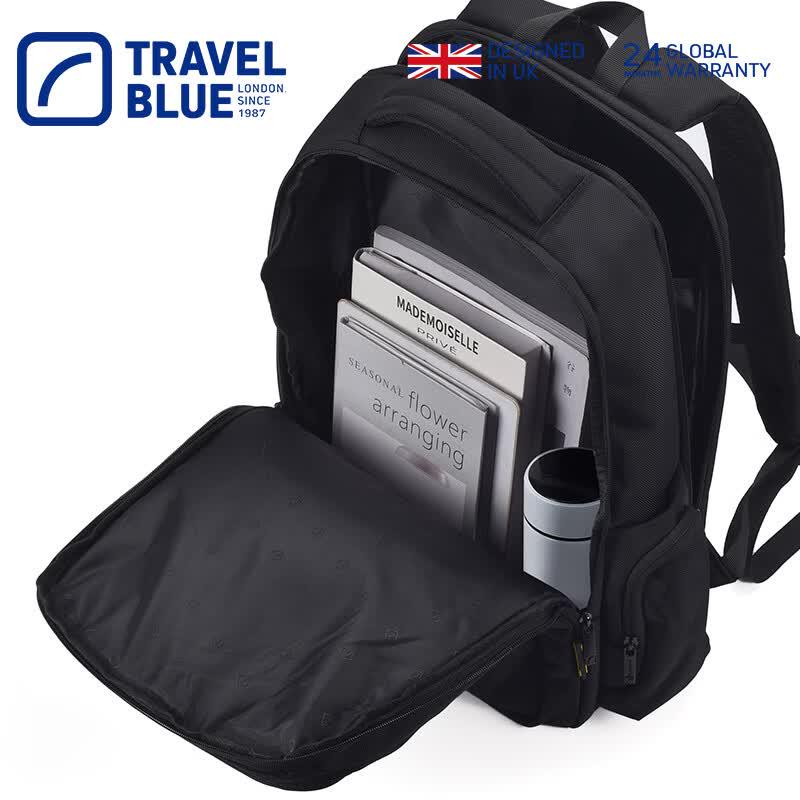 TRAVEL BLUE Роскошный деловой рюкзак для ноутбука