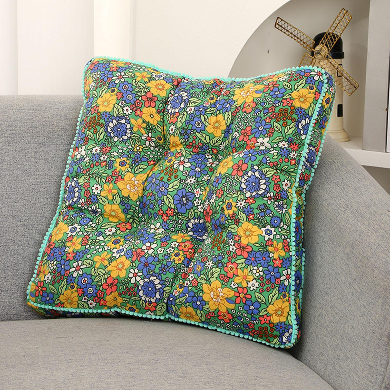 Square Chair Cushion 1575 x Indoor Living Room Tatami Reading Corner for Kitchen Chairs Style A 1698₽