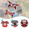 Front & Rear Shock ,RC Car Upgrade Kit, Sturdy ,Replace Parts, Lightweight Mounts Metal for