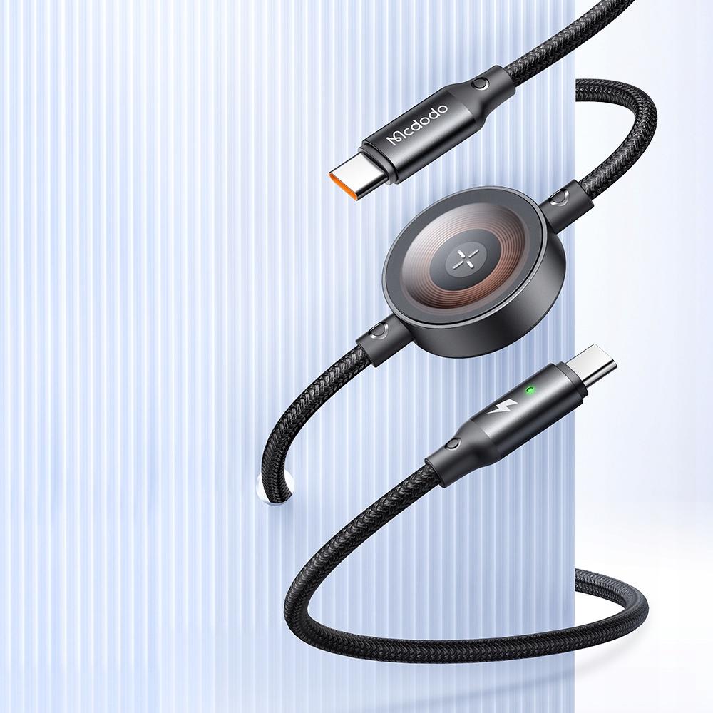 Mcdodo Inductive Charger For Apple Watch 2In1 Cable For Iphone Macbook 60W