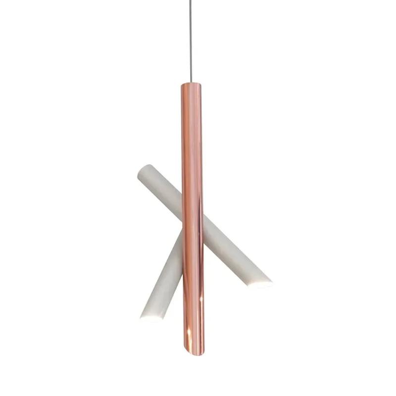 Pendant Light Creative Personality Designer Pendant Lamp Modern Simple Lamp Rose Gold Study Office Table Restaurant Light
