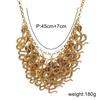 Snake Vintage Alloy Pendant Chain For Unisex Fashionistas Retro Geometric Style