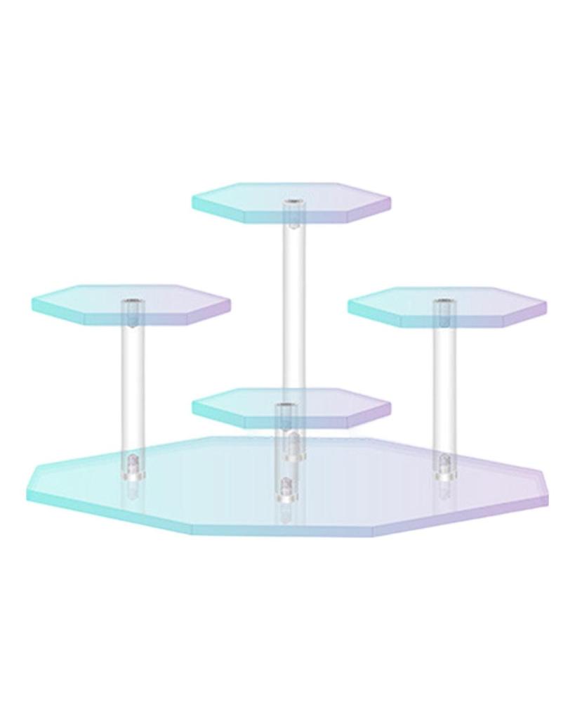 Stojan na displej Akrylový košíček na dezertní dort na narozeninovou svatbu