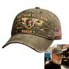 Adjustable Baseball Cap With Embroidered Lettering For Adults Breathable Polyester Fabric Unisex Design