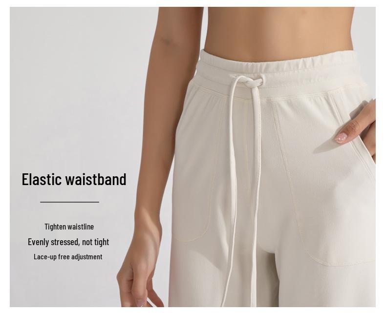 Athena Lulu Women's Antibacterial High-Waist Straight Leg Yoga Pants