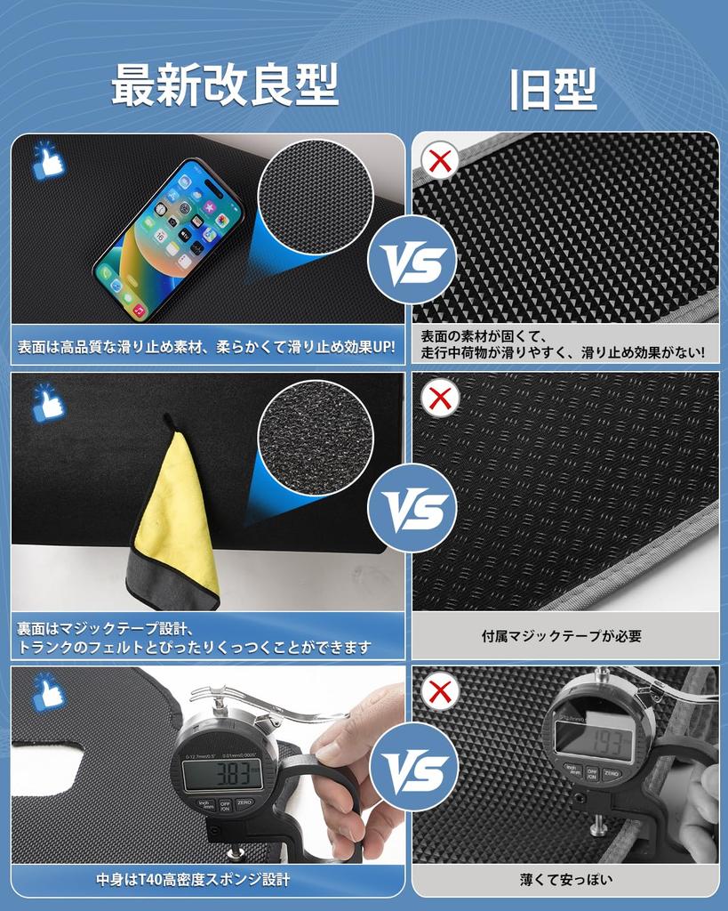 Mixsuper New Freed GT Luggage Lower Trunk 2D Luggage FREED 2WD Hybrid Custom Parts for Freed GT Waterproof Mat with PVC Rollable Abrasion and Stain