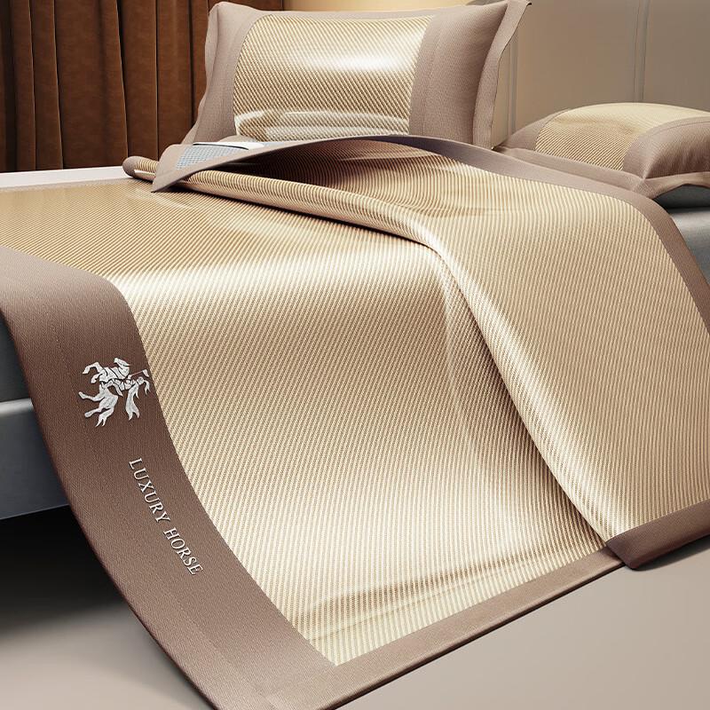 Nu Feng Mother and Baby Ice Silk Bed Mat Set