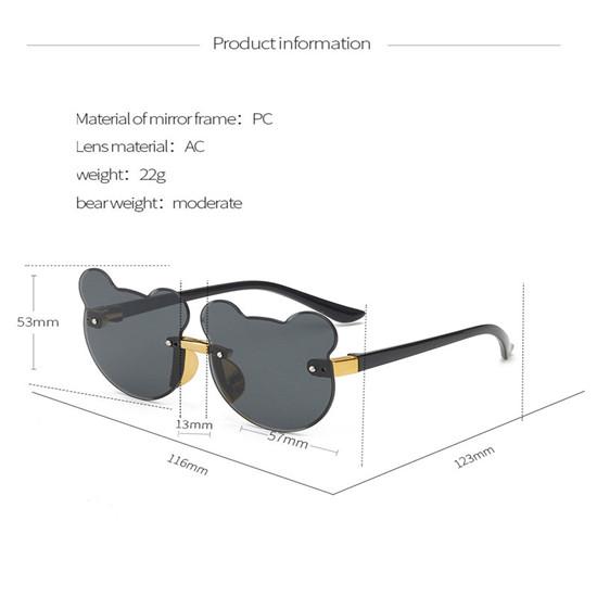 Childrens Sunglasses Glasses Baby Sunglasses Eyes Female Male Cartoon Sunglasses Fashion Frames