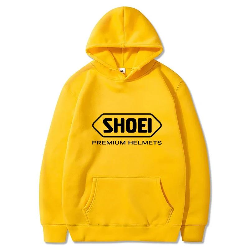 Helmet Printed Long Sleeved Hoodie Motorcycle Culture Autumn and Winter Hoodie Men High-quality Clothing Casual Long Sleeved Top