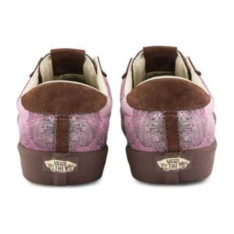 Vans Sport Low Comfortable Versatile Low-Top Skate Shoes Unisex sneaker Purple Brown VN000CTDDGN