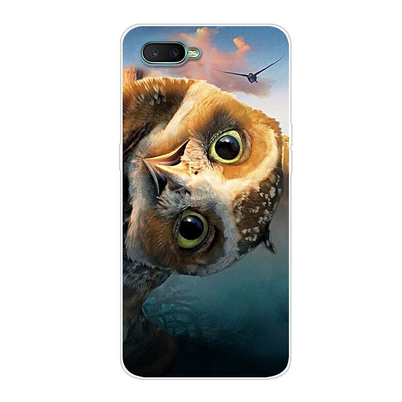 Pro OPPO RX17 Neo Pouzdro Kryt na telefon Měkký silikonový Tištěný zadní kryt Coque Pro OPPO RX17 Neo CPH1893 RX 17 Neo Kryt RX17Neo Capa