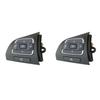 2X Car Right Side MFD Steering Wheel Buttons Switch For Golf MK6 Tiguan Jetta MK6 EOS 5C0959537A/5C0959538B