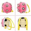 Mario Tortoise Plush Backpack For Kids With Cartoon Animal Design And Pp Cotton Padding
