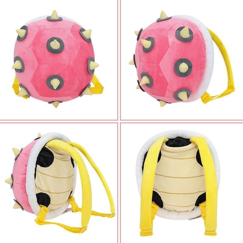 Mario Tortoise Plush Backpack For Kids With Cartoon Animal Design And Pp Cotton Padding