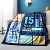 Birthday Gift Personalized Blankets For Him Her Adults Home Customize Your Name Blankets Soft Warm Cozy Lightweight All Seasons Multipurpose Blanket