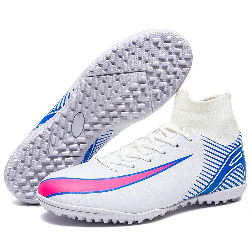 Foreign Trade 2025 European Cup High-top Football Shoes for Children and Boys, Broken Nails Training, Adult Competition Sports Shoes