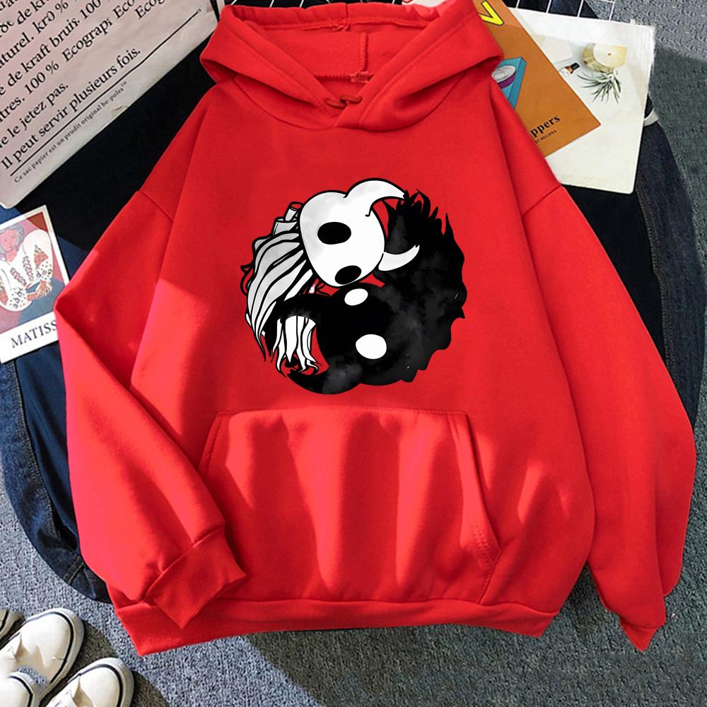 

Hollow Knight Hot Game Character Print Hoodies Men High Street High Quality Sweatshirt Autumn Casual Pullovers Anime Clothes S