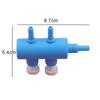 Practical Aquarium Air Pump Flow Control Valve Distributor Hose Splitter Fish Tank Accessories Tube Oxygen Pipe Split-flow