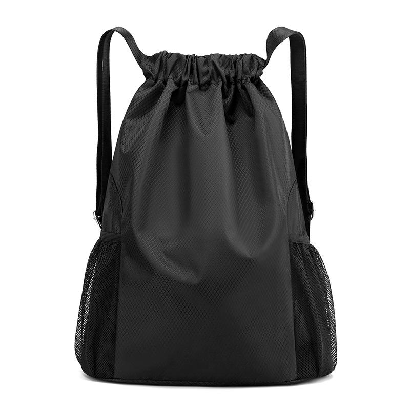 Custom Logo Drawstring Backpack for Travel, Sports, Gym, Hiking, Football & Basketball