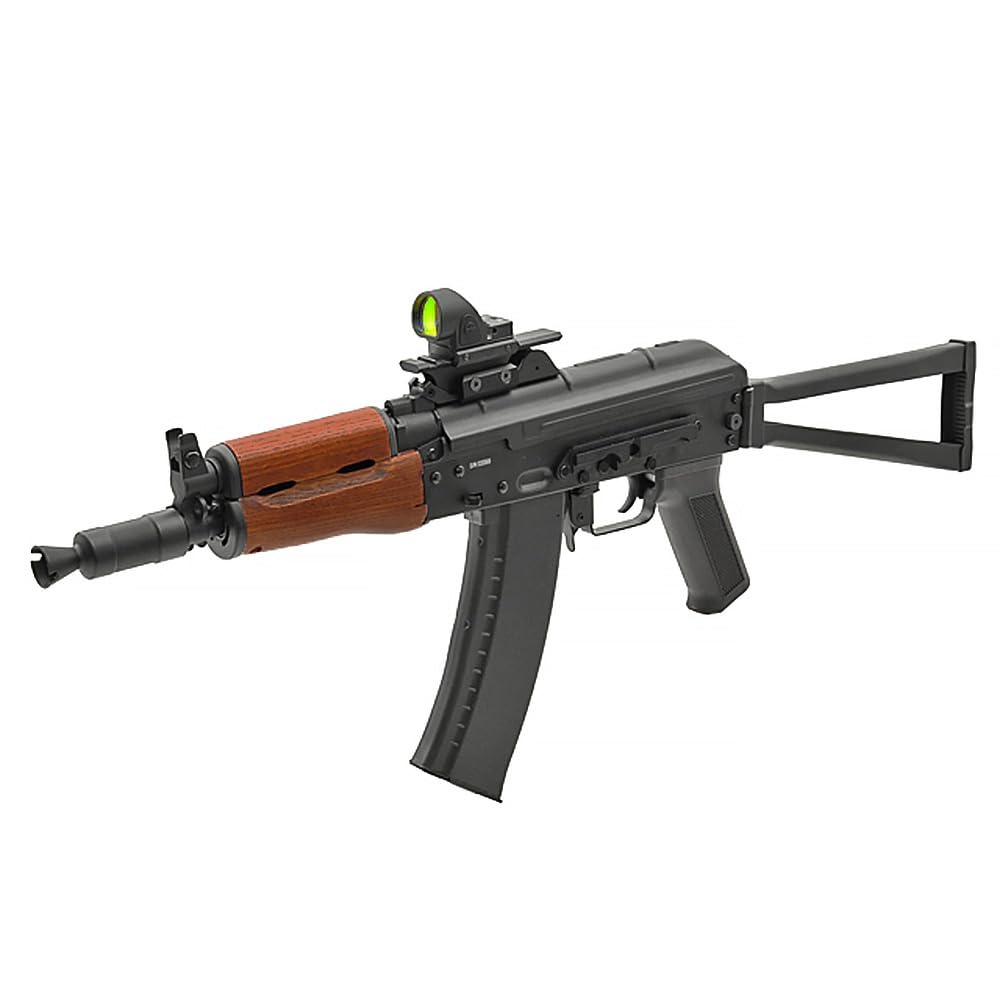 Ryohin Buhin 5KU Zenit B-18U Rear Sight Rail Replica for AKS-74U Krinkov (Black) (5KU-276-BK)