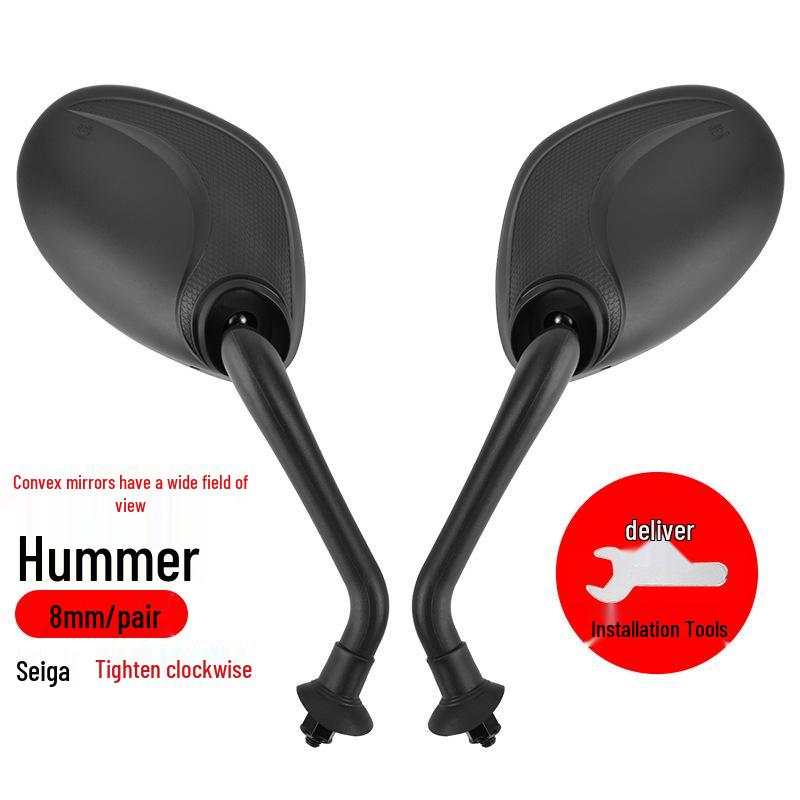 High-Definition Wide-View Rearview Mirror for Electric & Three-Wheeled Motorcycles