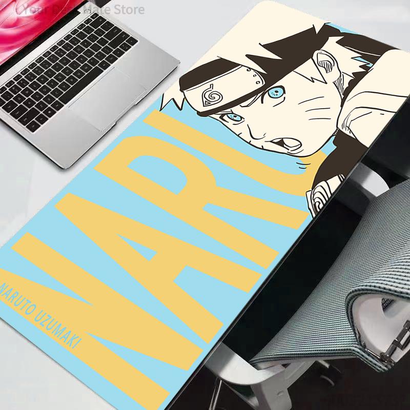 Mouse Pad Gamer Naruto Desk Mat PC Computer Sexy Anime Mousepad Keyboard Gaming Accessories Mausepad Durable Desk Mat