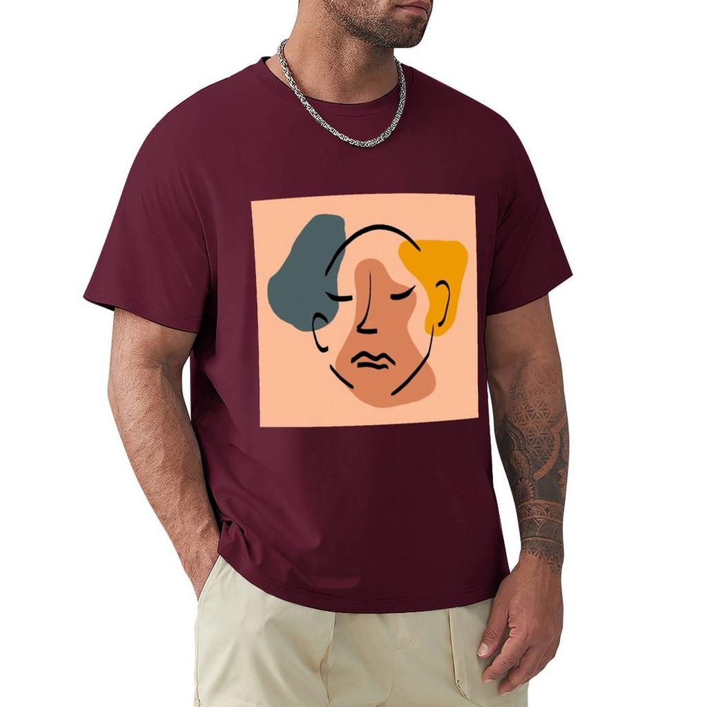 Abstract Lady T-Shirt Rapper Graphic Tees Shirts Graphic Tee Mens T Shirts Top Quality