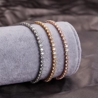Elegantes Kordelzug-Armband mit Strasssteinen