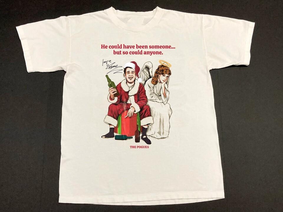 Merry Christmas The Pogues Band Shirt Unisex Concert All Sizes B169 Unisex T-Shirt S