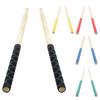 1 Pair Drumstick Cover Frosted Surface Strong Heat Shrinkage Anti-scratch Non-slip X-Texture Pattern Handle Drumsticks Protectors for Performance