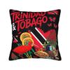 Trinidad and Tobago Flag Football Pillow Covers Stuff Printing Cushion Cover Decor  Pillow Case Cover Home Multiple Sizes