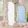1PC Elastic Spandex Party Background Decor Double Sided Solid Color 4TF/6FT Baby Shower Backdrop Cover Wedding Birthday