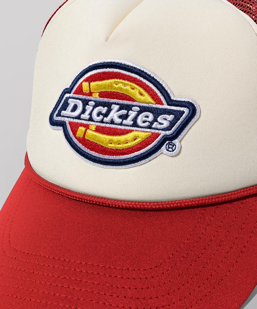 Dickies Tree Logo Trucker Mesh Cap Red