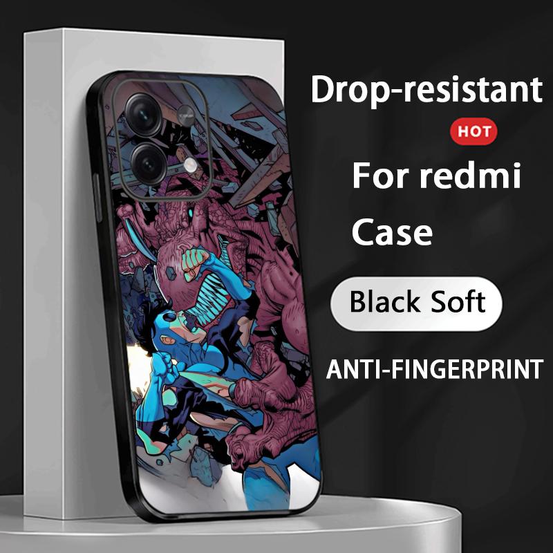 

Непобедимый 4 горячая игра плакат узор Чехол для телефона Для Redmi Note 14 13 12 11 Pro Plus S 5G 14C A3 Мягкий черный чехол для телефона Redmi Note 11 4G