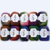6pcs 300g (10.56oz) Soft Wool Yarn for Knitting Crochet DIY Blanket Shawl Scarf Amigurumi Jewelry Making Premium Craft Supplies Needle Arts Yarn
