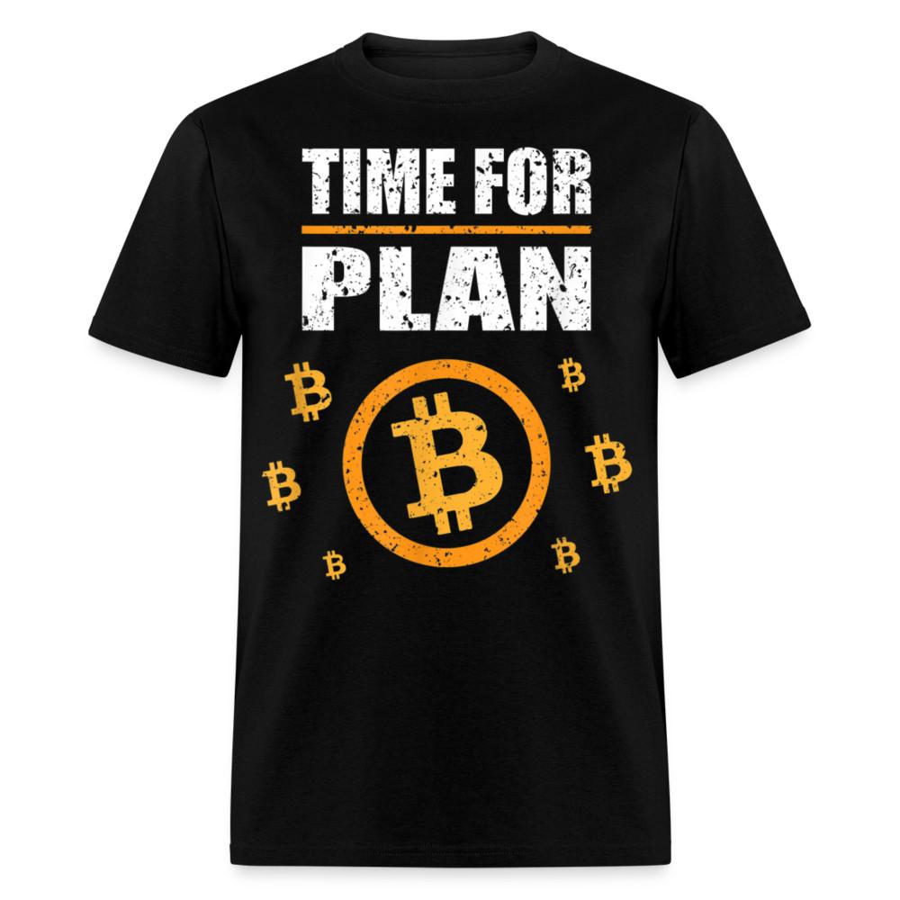 Bitcoin Zeit für Plan B T-Shirt Krypto-Währungshändler BTC HODL T-Shirt Größe S-6XL