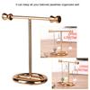 Multifunktionaler Gold Schmuck Ringe Ohrringe Aufbewahrungsständer Display Rack (Groß)
