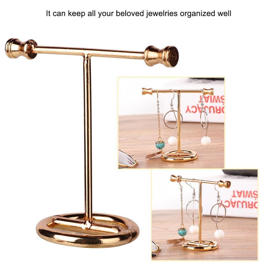Multifunktionaler Gold Schmuck Ringe Ohrringe Aufbewahrungsständer Display Rack (Groß)